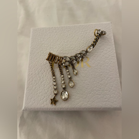 Christian Dior Crystal Dio-r-Evolution Single Ear Cuff - Picture 3 of 8